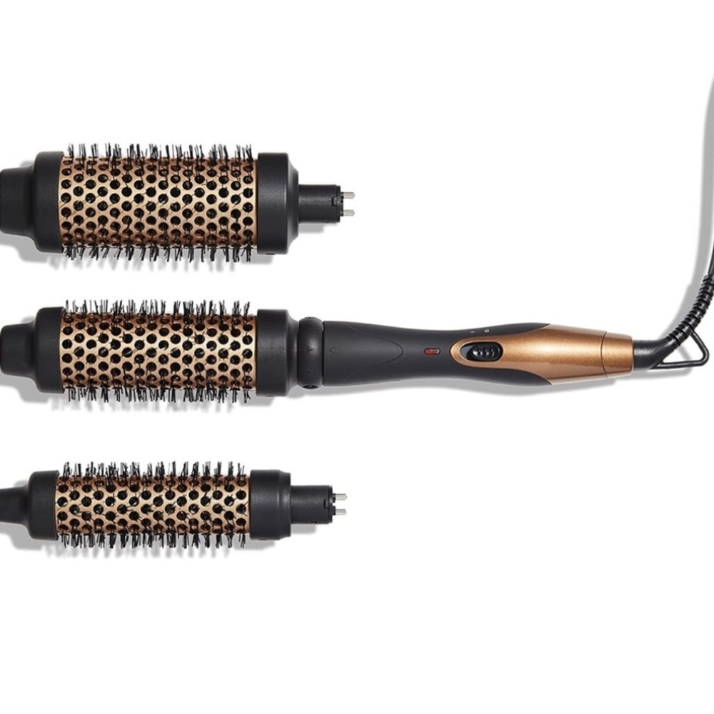 AMIKA INTERCHANGEABLE THERMAL BRUSHES W/ BASE ($148 value)